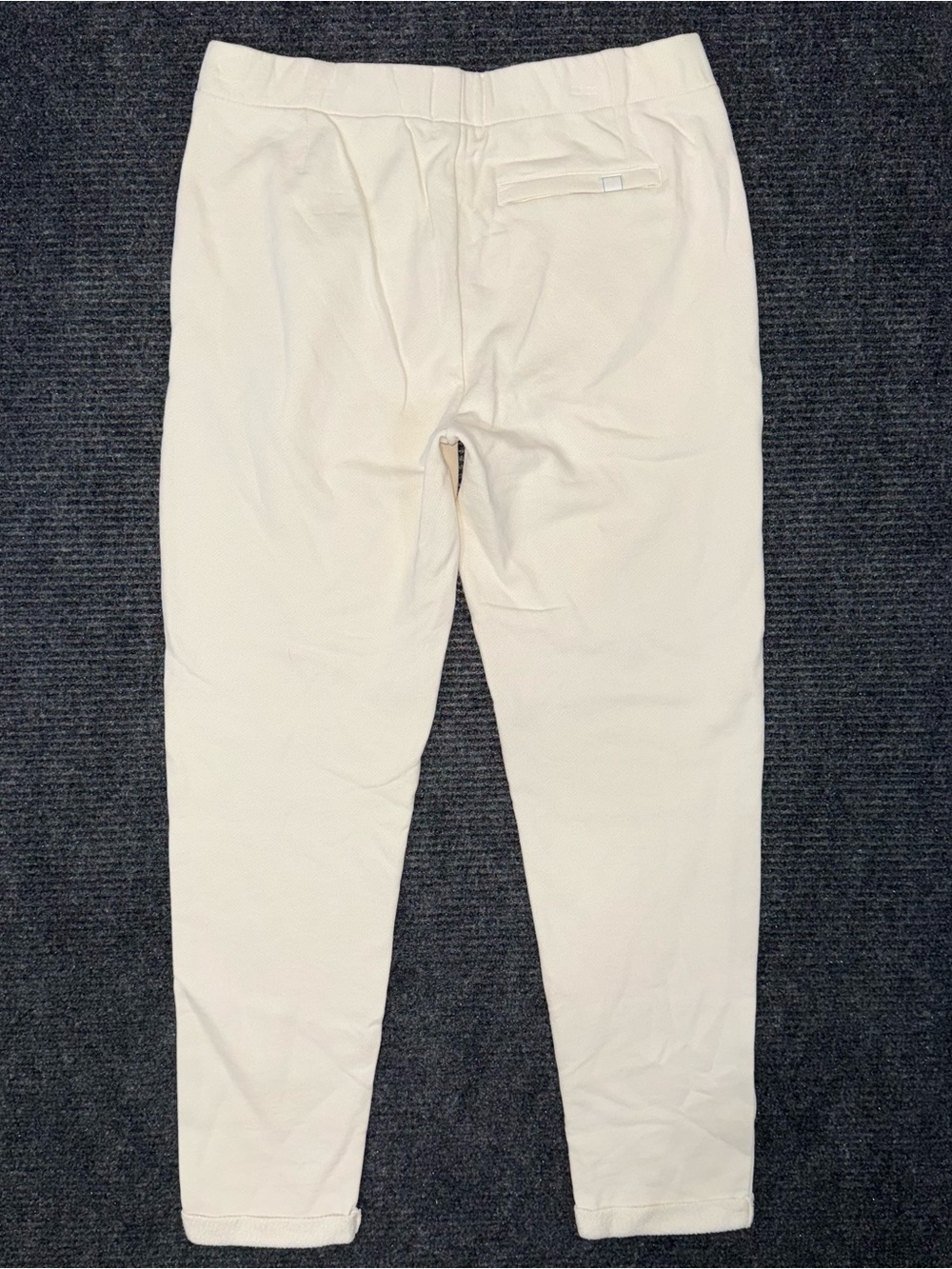 Jason Scott Pima Cotton French Terry Sydney Trouser Pants Cuffed Women’s M EUC - Picture 2 of 9